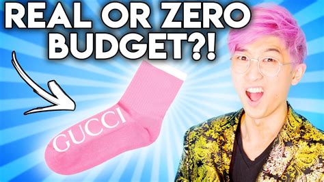 lankybox guess the price gucci|Can You Guess The REAL vs. ZERO BUDGET Designer Product .